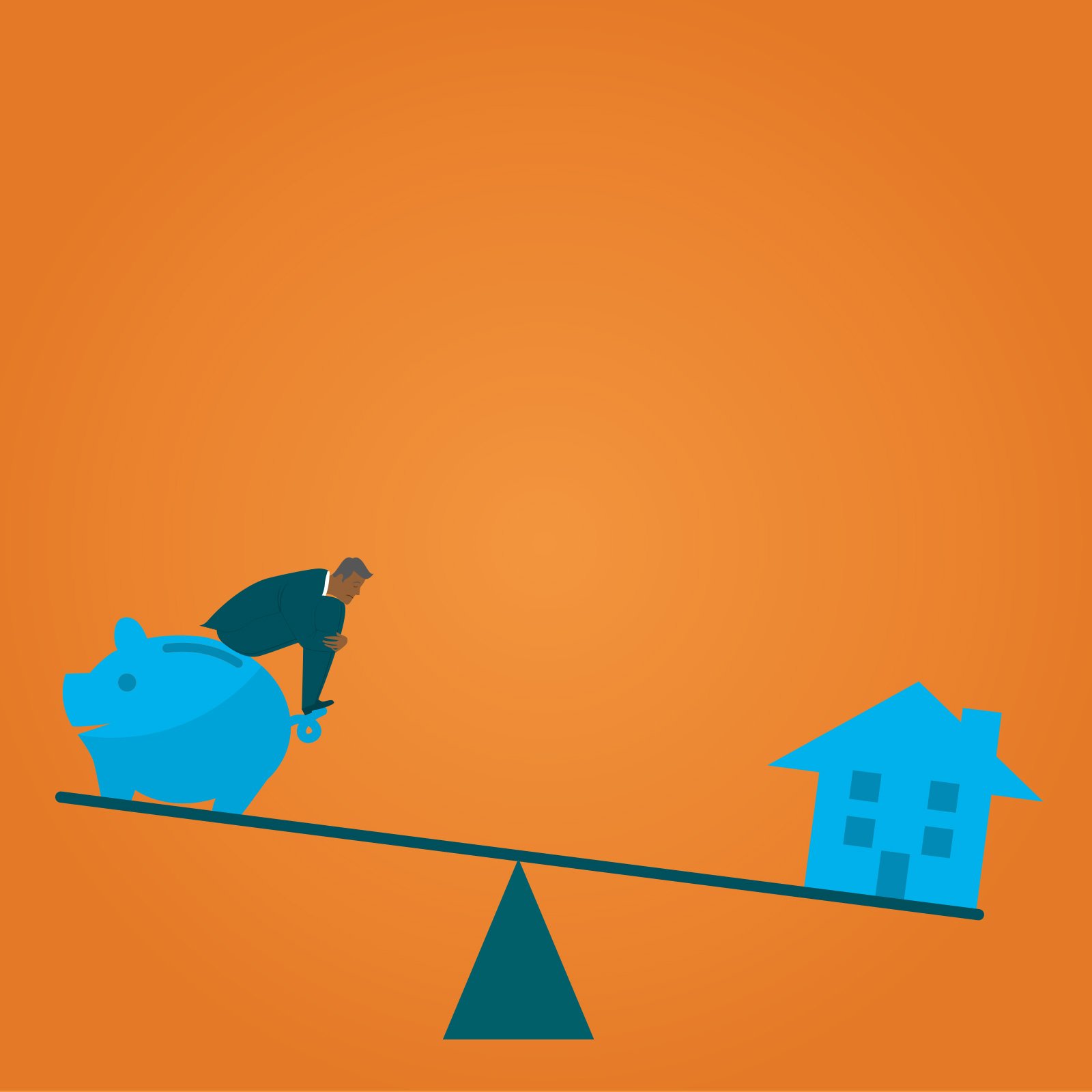 Asset rich and cash poor