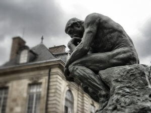 Philosophy Statue - The Thinker
