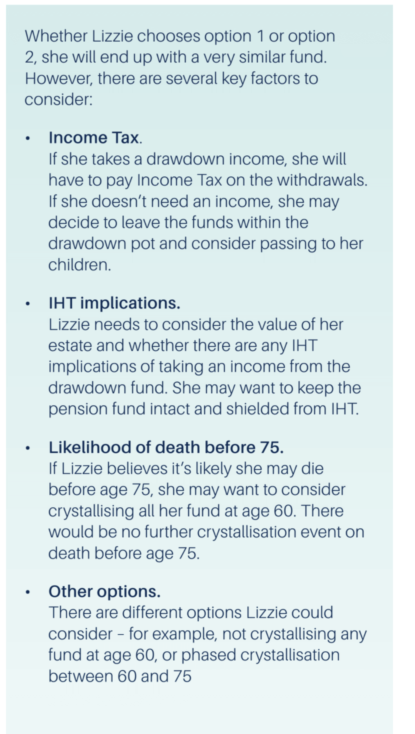 example of options for pension example of options for pension