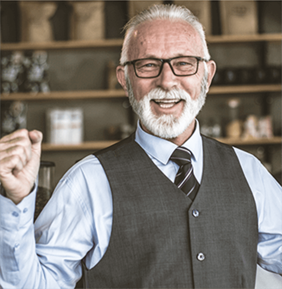 A man considering buying a property with his pension